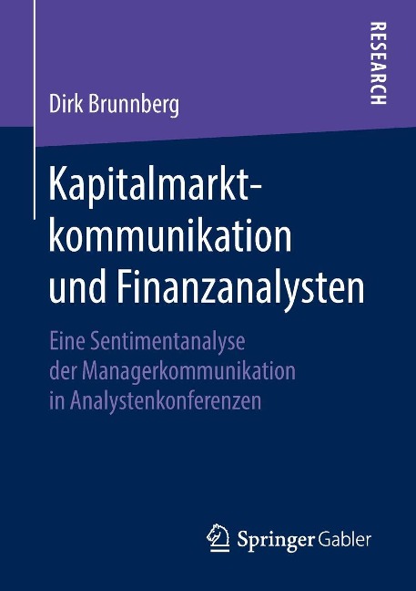 Kapitalmarktkommunikation und Finanzanalysten - Dirk Brunnberg