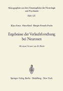 Cover-Bild zum Titel 'Ergebnisse der Verlaufsforschung bei Neurosen' von 'K. Ernst, H. Kind, M. Rotach-Fuchs'