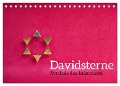 Davidsterne als Symbole des Judentums (Tischkalender 2024 DIN A5 quer), CALVENDO Monatskalender - Hans-Georg Vorndran