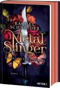 Cover-Bild zum Titel 'Metal Slinger - Dunkle Verheißung' von 'Rachel Schneider'