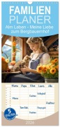 Familienplaner 2026 - Alm Leben - Meine Liebe zum Bergbauernhof mit 5 Spalten (Wandkalender, 21 x 45 cm) CALVENDO - Anja Frost