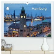Cover-Bild zum Titel 'Hamburg (hochwertiger Premium Wandkalender 2026 DIN A2 quer), Kunstdruck in Hochglanz' von 'Joachim Hasche'