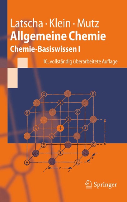 Allgemeine Chemie - Hans Peter Latscha, Helmut Alfons Klein, Martin Mutz