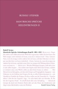 Cover-Bild zum Titel 'Mantrische Sprüche. Seelenübungen II' von 'Rudolf Steiner'