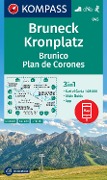 KOMPASS Wanderkarte 045 Bruneck, Kronplatz / Brunico, Plan de Corones 1:25.000 - 