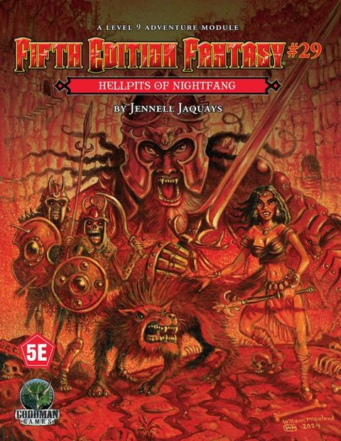 Fifth Edition Fantasy #28: Hellpits of Nightfang (5E) - Jennell Jaquays