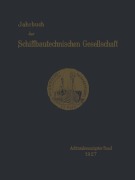 Cover-Bild zum Titel 'Jahrbuch der Schiffbautechnischen Gesellschaft' von ''