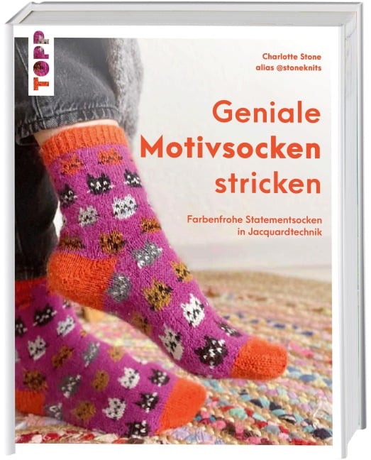 Geniale Motivsocken stricken - Charlotte Stone