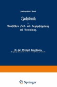 Cover-Bild zum Titel 'Jahrbuch der Preußischen Forst- und Jagdgesetzgebung und Verwaltung' von 'O. Mundt'