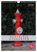 Cover-Bild zum Titel 'Nostalgie Hydranten (Wandkalender 2026 DIN A4 hoch), CALVENDO Monatskalender' von 'SchnelleWelten SchnelleWelten'
