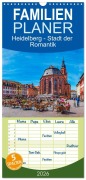 Cover-Bild zum Titel 'Familienplaner 2026 - Heidelberg - Stadt der Romantik mit 5 Spalten (Wandkalender, 21 x 45 cm) CALVENDO' von 'Val Thoermer'