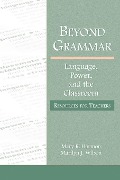 Cover-Bild zum Titel 'Beyond Grammar' von 'Mary R. Harmon, Marilyn J. Wilson'