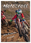 Motocross - einfach cool (Wandkalender 2024 DIN A2 hoch), CALVENDO Monatskalender - Peter Roder