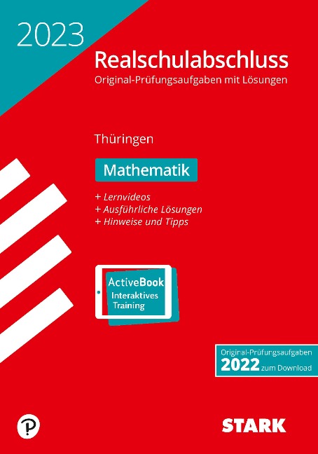 STARK Original-Prüfungen Realschulabschluss 2023 - Mathematik - Thüringen - 