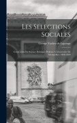 Cover-Bild zum Titel 'Les Selections Sociales' von ''