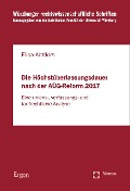 Cover-Bild zum Titel 'Die Höchstüberlassungsdauer nach der AÜG-Reform 2017' von 'Elisa Kottlors'