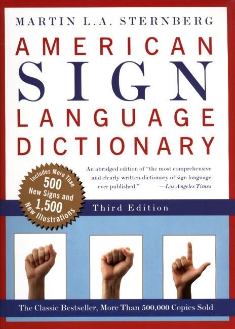 American Sign Language Dictionary-Flexi - Martin L Sternberg