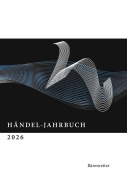 Cover-Bild zum Titel 'Händel-Jahrbuch / Händel-Jahrbuch 2026, 72. Jahrgang' von ''