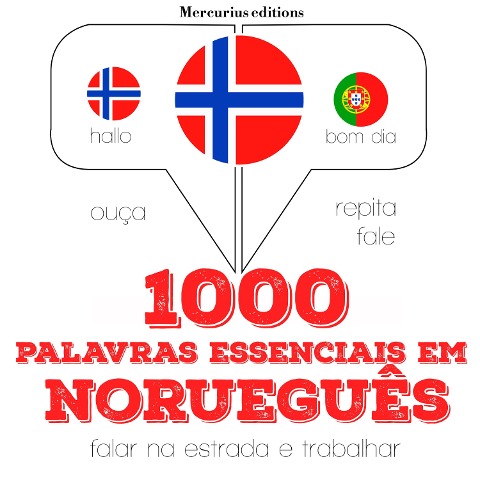 1000 palavras essenciais em norueguês - Jm Gardner