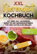 Cover-Bild zum Titel 'XXL Nierendiät Kochbuch' von 'Mara Bauer'