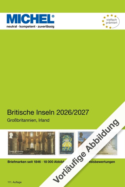 Britische Inseln 2026/2027 - Michel-Redaktion