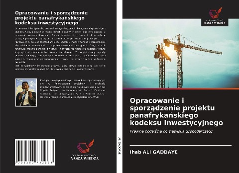 Opracowanie i sporz¿dzenie projektu panafryka¿skiego kodeksu inwestycyjnego - Ihab Ali Gaddaye