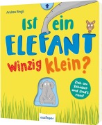 Cover-Bild zum Titel 'Ist ein Elefant winzig klein?' von ''