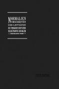 Cover-Bild zum Titel 'Normalien, Vorschriften und Leitsätze des Verbandes Deutscher Elektrotechniker eingetragener Verein' von 'Georg Dettmar'