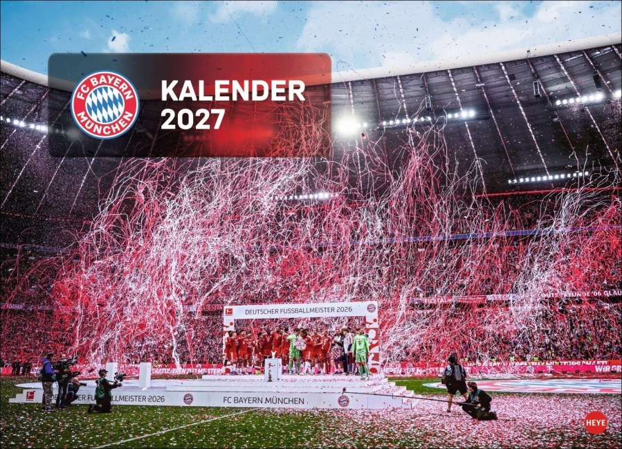 FC Bayern München Edition Kalender 2027 - 