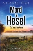 Cover-Bild zum Titel 'Mord in Hesel. Ostfrieslandkrimi' von 'Susanne Ptak'