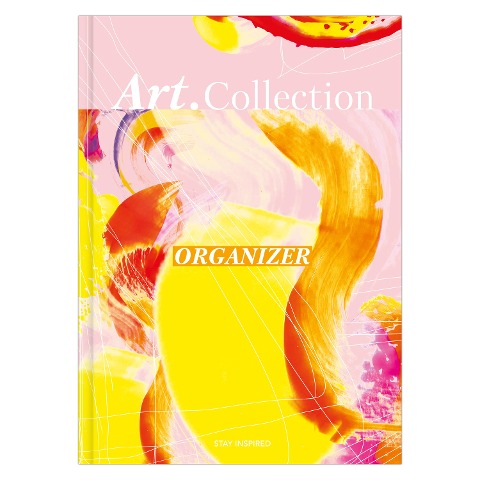 Terminplaner 2024/2025: Der ideale Terminkalender ohne Datum mit stabilem Hardcover. Organizer, Buchplaner aus der Art.Collection von Stay Inspired - Lisa Wirth