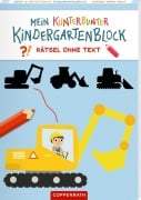 Cover-Bild zum Titel 'Mein kunterbunter Kindergartenblock' von ''
