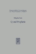 Cover-Bild zum Titel 'Q und Prophetie' von 'Migaku Sato'