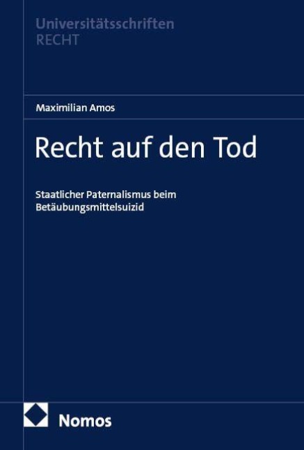 Recht auf den Tod - Maximilian Amos
