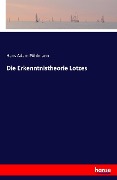 Cover-Bild zum Titel 'Die Erkenntnistheorie Lotzes' von 'Hans Adam Pöhlmann'