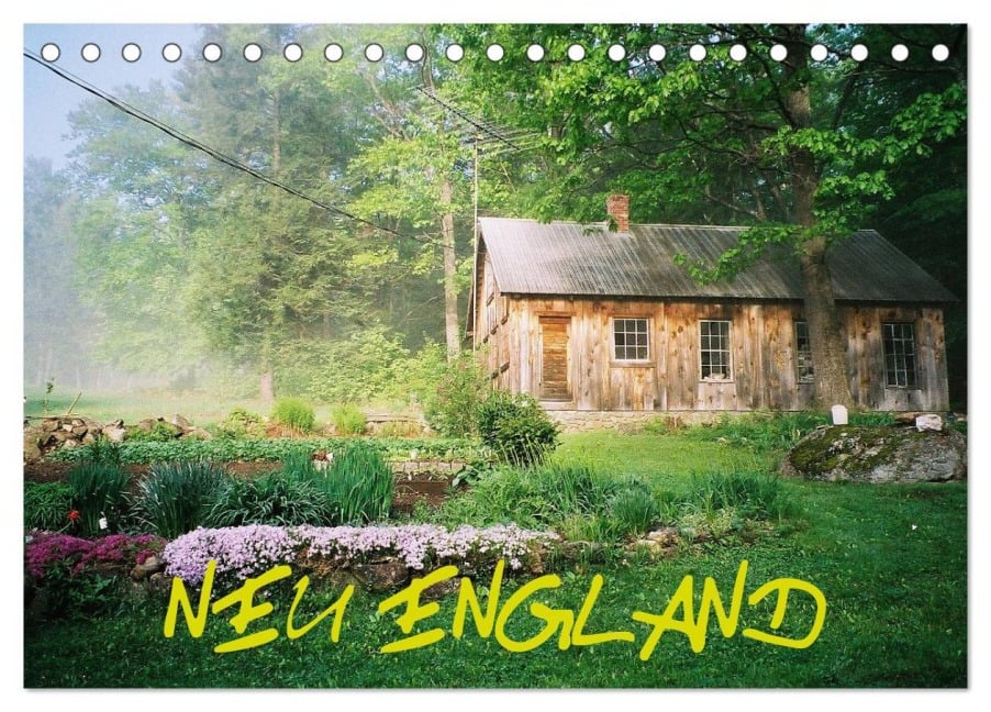 Neu England (Tischkalender 2026 DIN A5 quer), CALVENDO Monatskalender - Frauke Gimpel