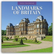 Cover-Bild zum Titel 'Landmarks of Britain - Sehenswürdigkeiten Großbritanniens 2026 - 16-Monatskalender' von 'Robin Red'