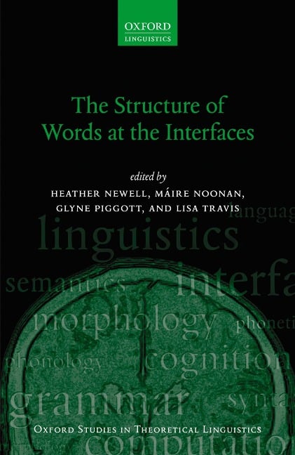 The Structure of Words at the Interfaces - 