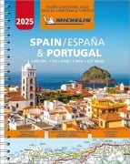 Cover-Bild zum Titel 'Michelin Straßenatlas Spanien & Portugal mit Spiralbindung' von 'Michelin'