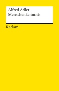 Cover-Bild zum Titel 'Menschenkenntnis' von 'Alfred Adler'