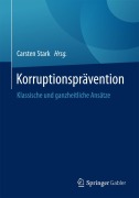 Cover-Bild zum Titel 'Korruptionsprävention' von ''
