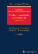 Cover-Bild zum Titel 'Wettbewerbsrechtliche Ansprüche und Verfahren' von 'Otto Teplitzky'