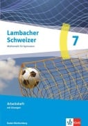 Cover-Bild zum Titel 'Lambacher Schweizer Mathematik 7. Arbeitsheft mit Lösungen Klasse 7. Ausgabe Baden-Württemberg' von ''