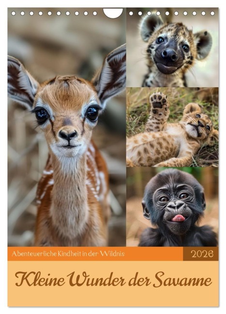 Kleine Wunder der Savanne (Wandkalender 2026 DIN A4 hoch), CALVENDO Monatskalender - Steffen Gierok-Latniak