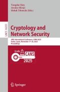 Cover-Bild zum Titel 'Cryptology and Network Security' von ''