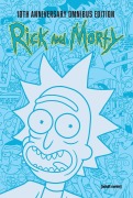 Cover-Bild zum Titel 'Rick and Morty 10th Anniversary Omnibus Vol. 1' von 'Tom Fowler, Zac Gorman, Sarah Graley, Pamela Ribbon, Marc Ellerby'