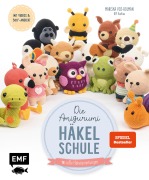 Cover-Bild zum Titel 'Die Amigurumi-Häkelschule' von 'Mariska Vos-Bolman'