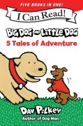 Cover-Bild zum Titel 'Big Dog and Little Dog: 5 Tales of Adventure' von 'Dav Pilkey'