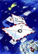 Cover-Bild zum Titel 'Briefe an den Weihnachtsmuffel' von 'Ida Leonhard'
