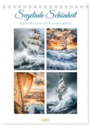 Cover-Bild zum Titel 'Segelnde Schönheit (Tischkalender 2026 DIN A5 hoch), CALVENDO Monatskalender' von 'Steffen Gierok-Latniak'